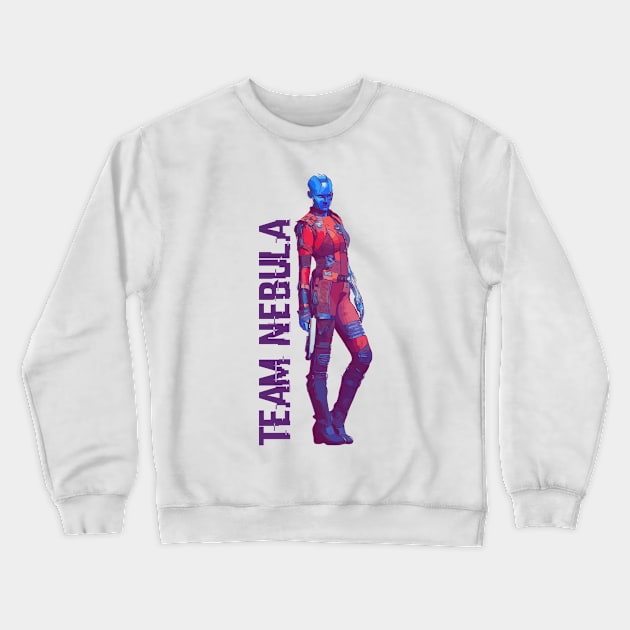 Team Nebula Crewneck Sweatshirt by Birdbox